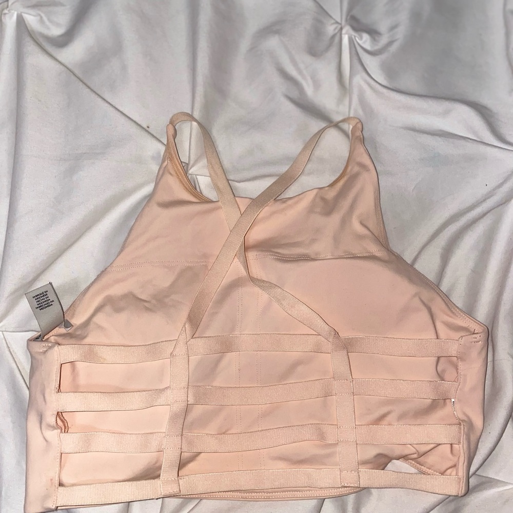 Blush tank top
